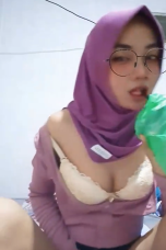 ACA Hijab Ungu Bar Bar